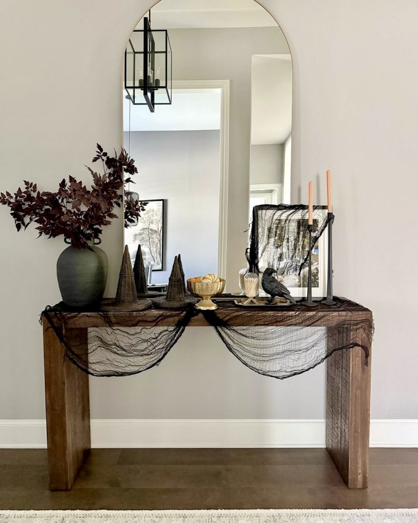 Minimalist Gothic Entryway