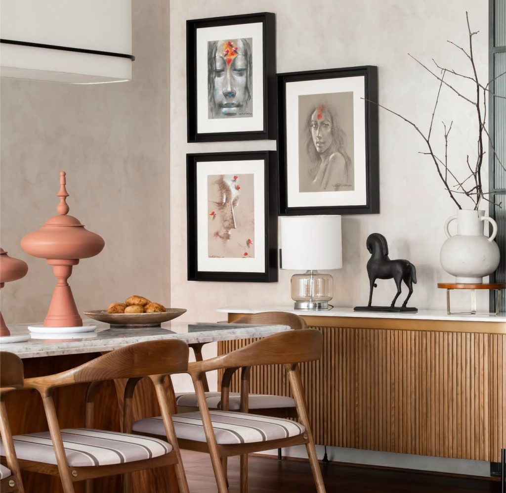 Artistic portrait series