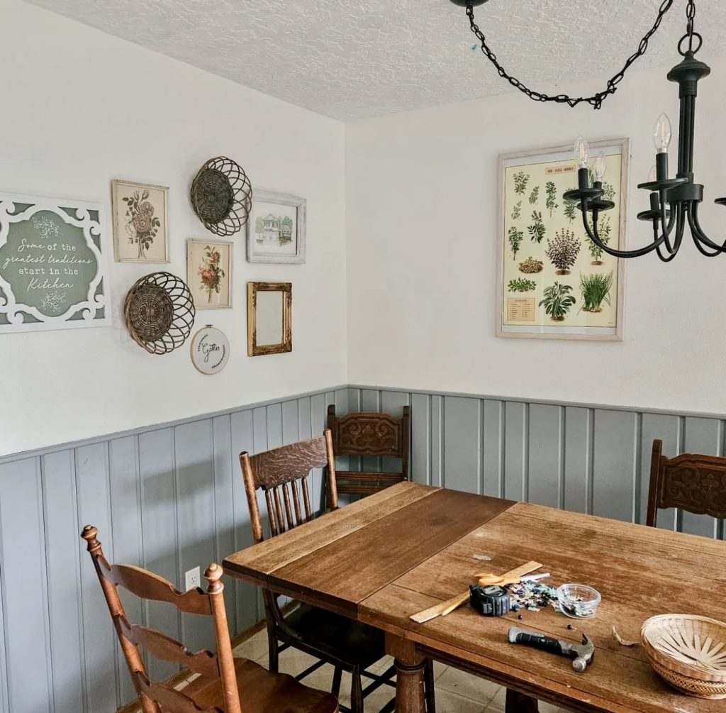 Farmhouse collage wall