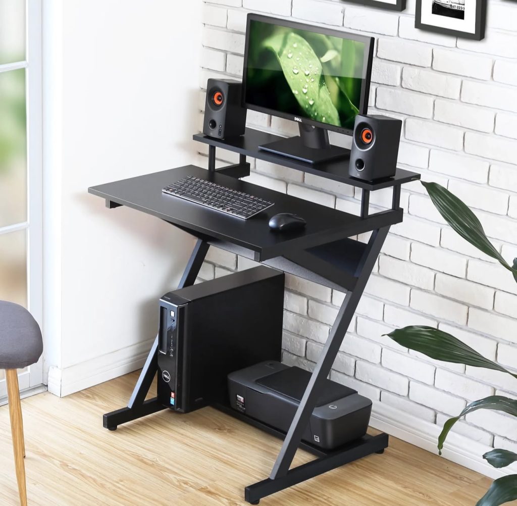 Compact Z-Frame Desk