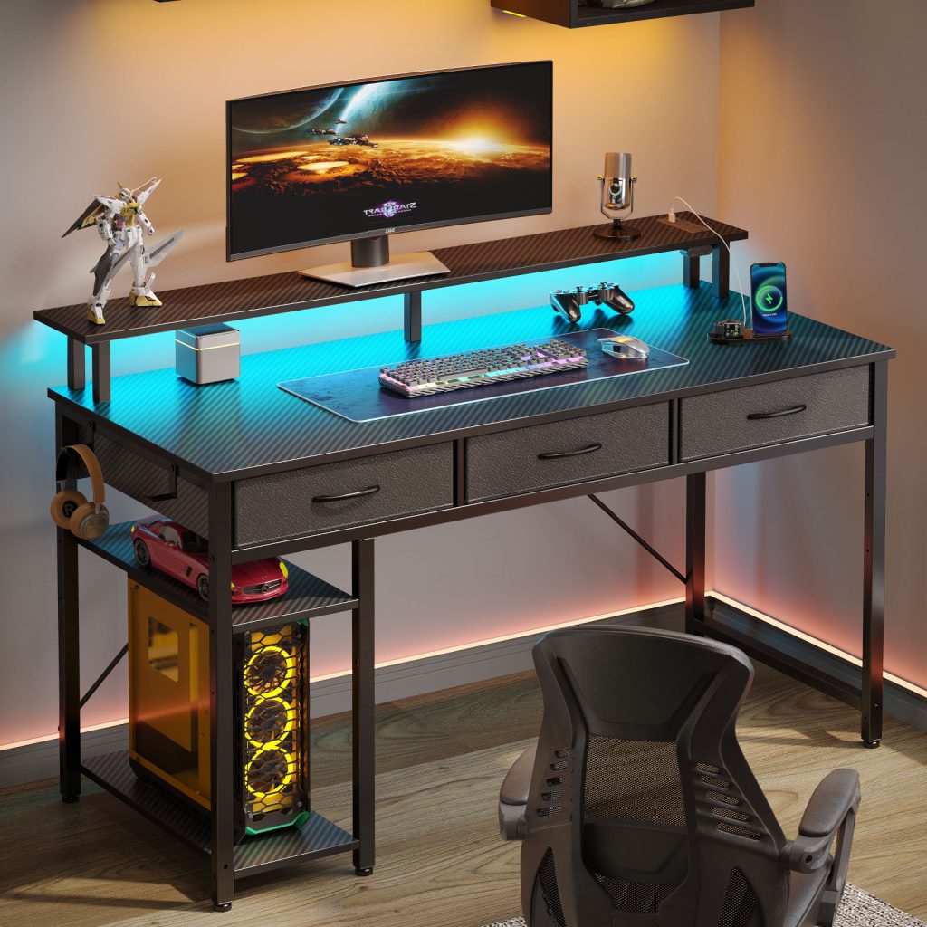 Gamer’s RGB Command Desk