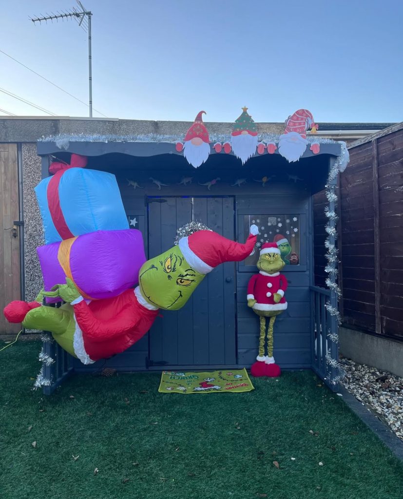 Outdoor Inflatable Grinch