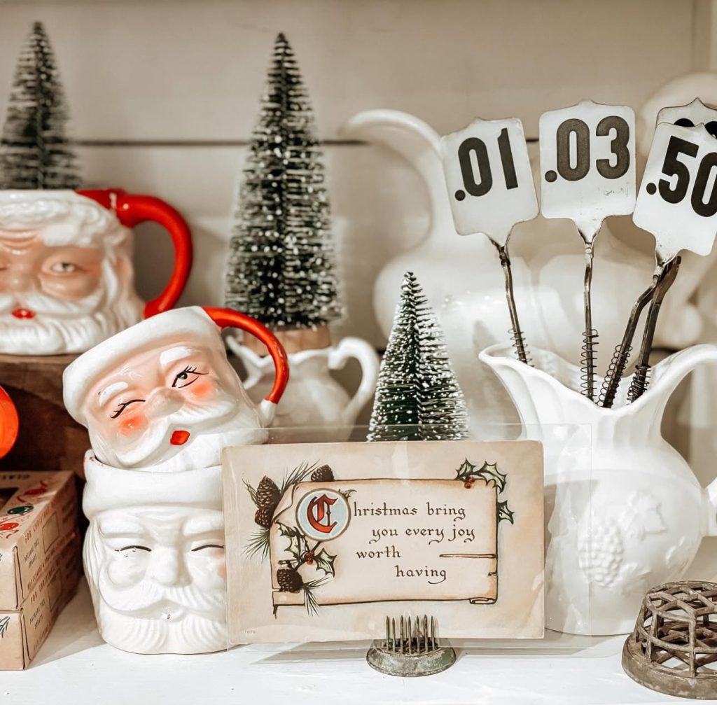 Santa Mugs and Holiday Card