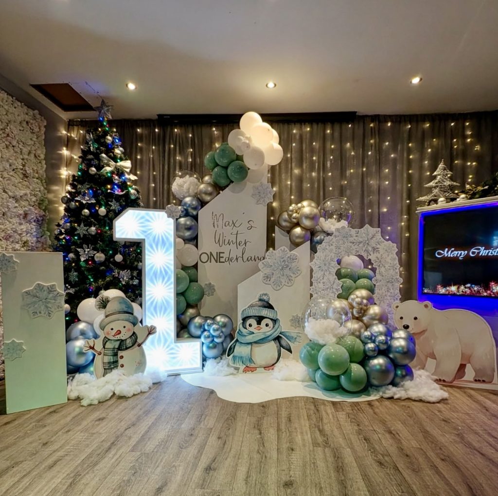 Winter Onederland kids party