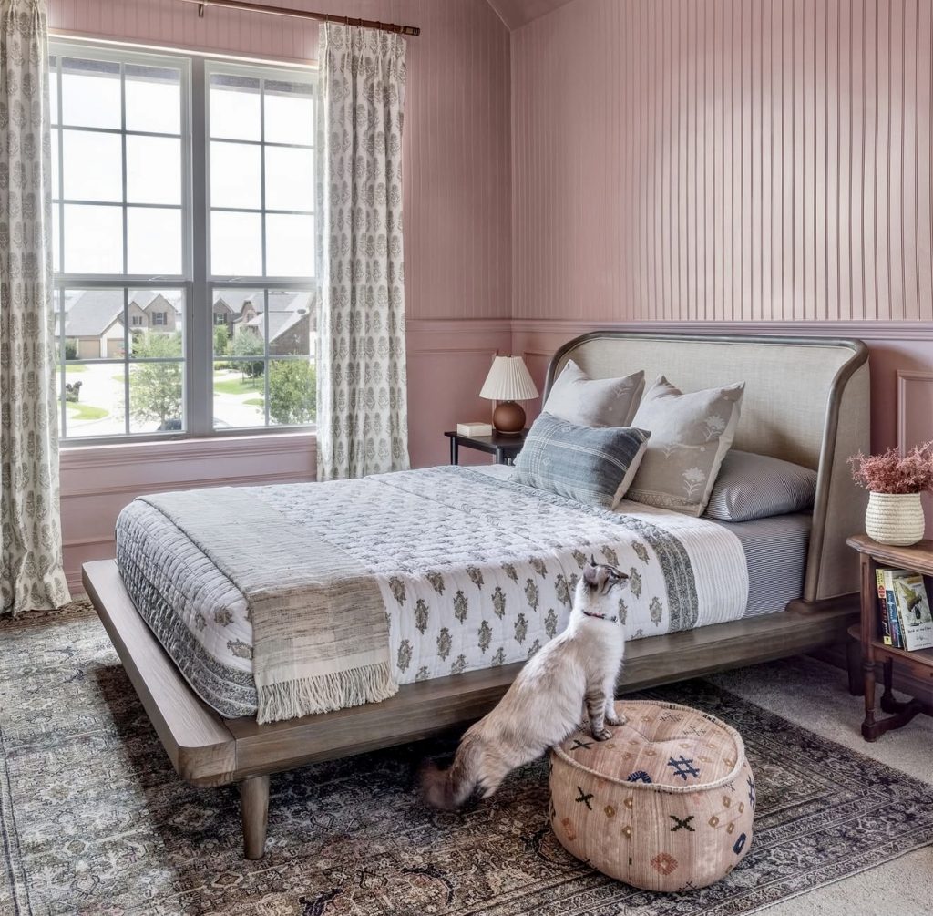 Dusty Pink Bedroom