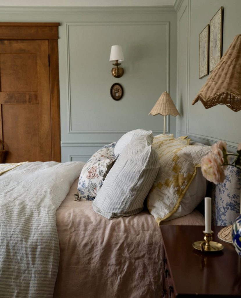 Soft Sage Green Bedroom
