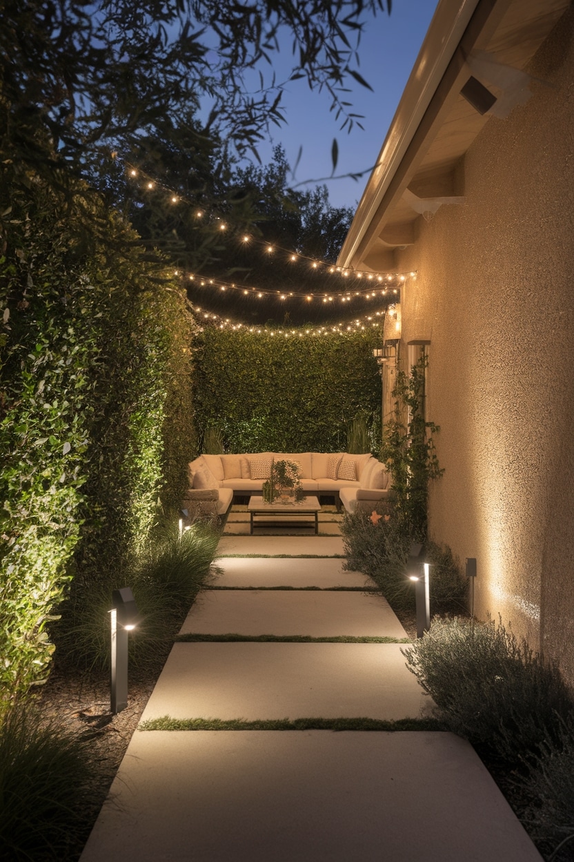 enhanced lighting for security