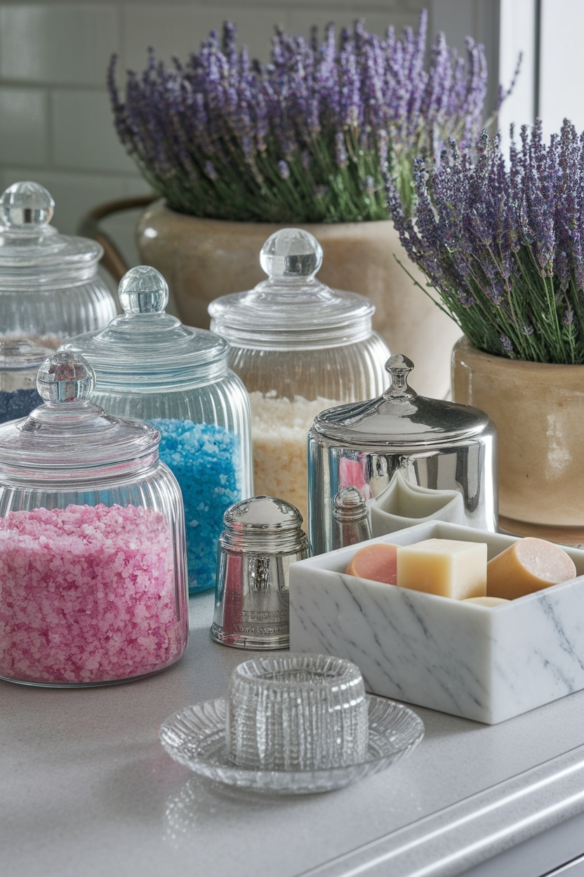 decorative storage for bathrooms