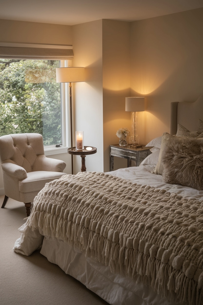 cozy seating nook design