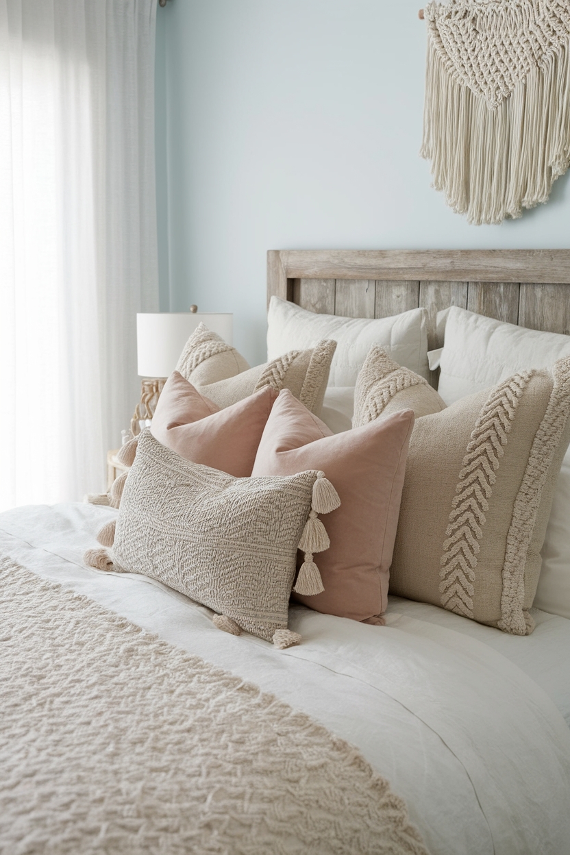 colorful decorative throw pillows