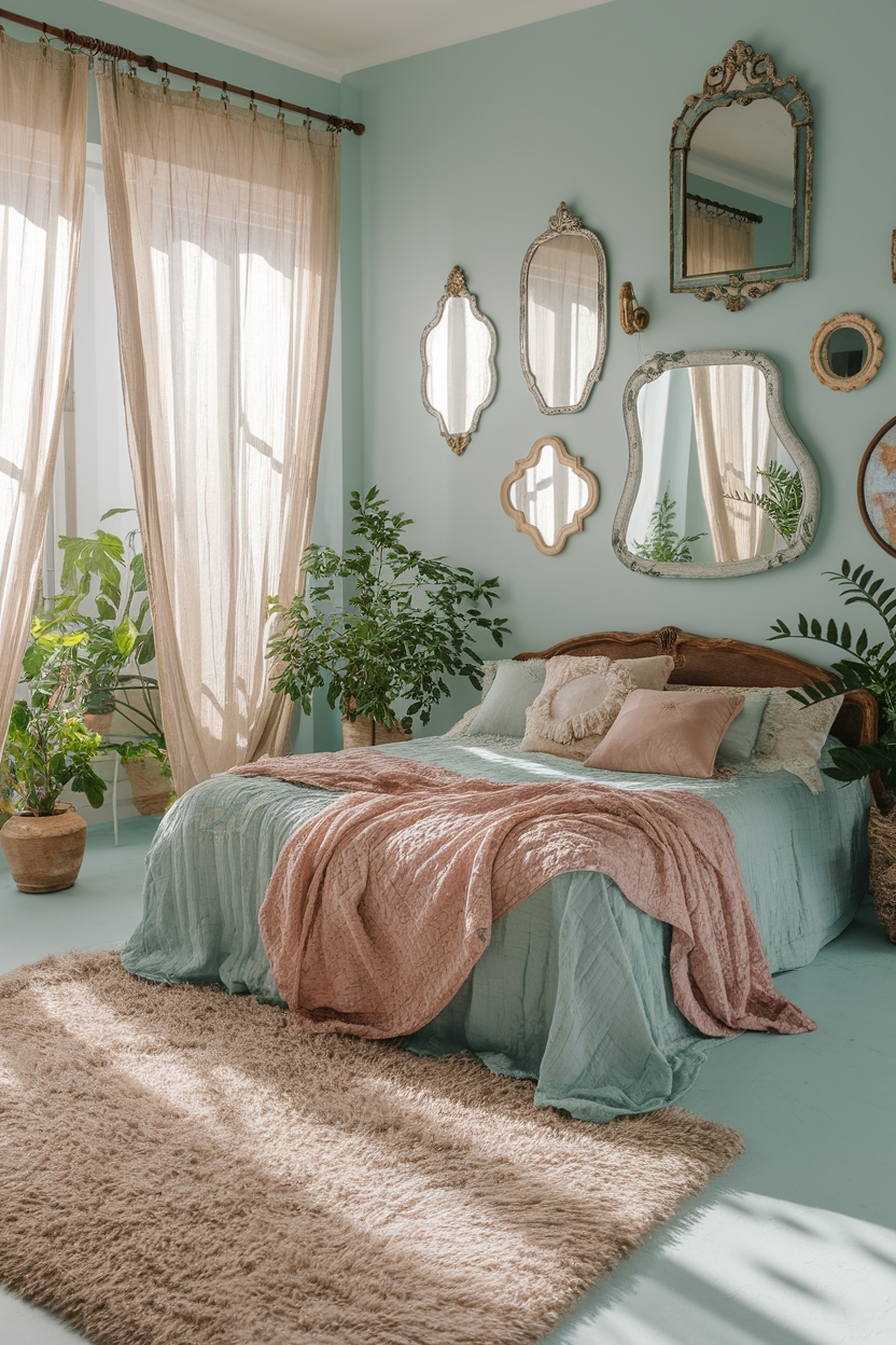 eclectic mirror decor ideas