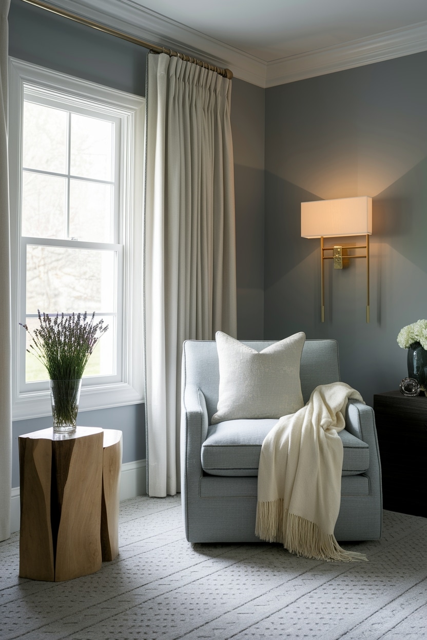 comfortable and inviting nook