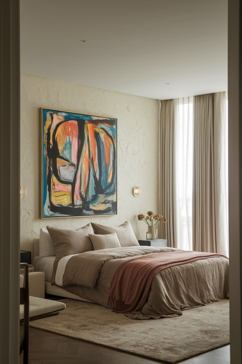 artistic wall display ideas