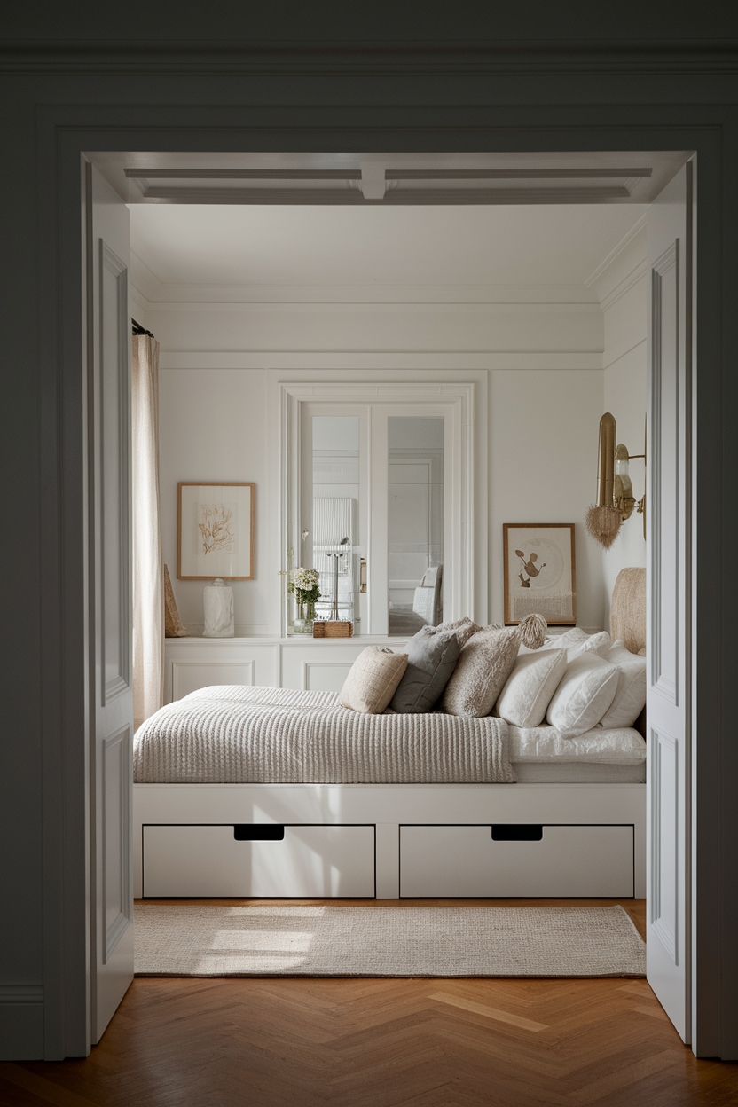 versatile storage bed frame