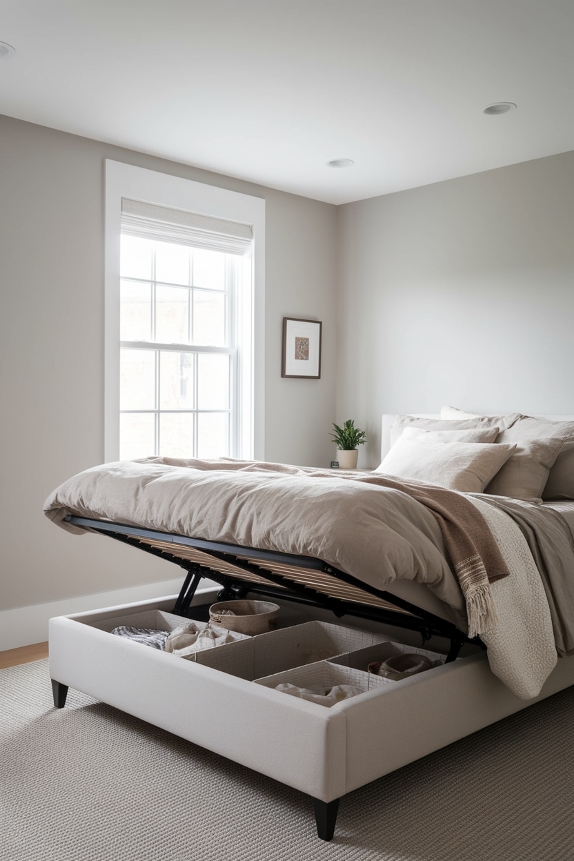 maximize space with storage