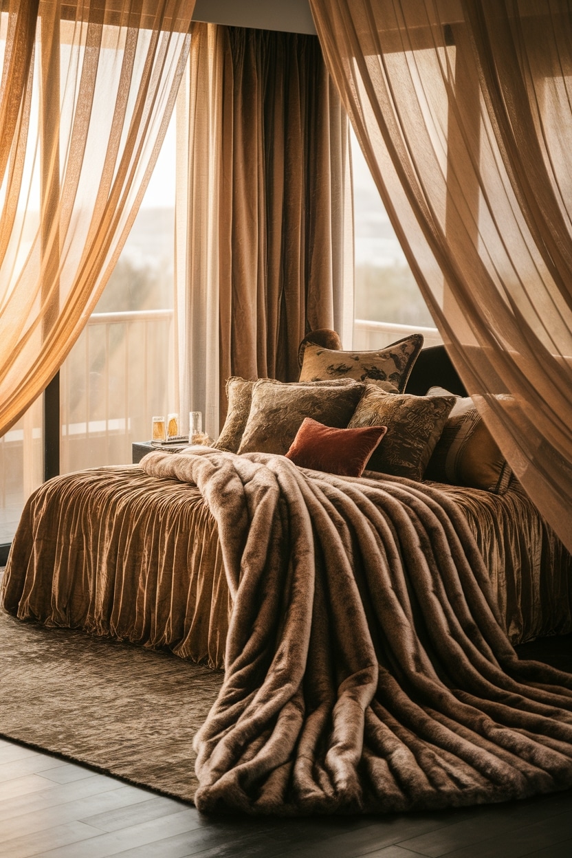 indulge in opulent textiles