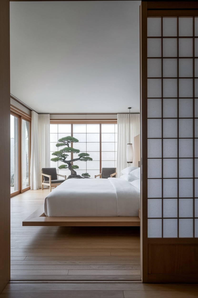 tranquil asian zen atmosphere