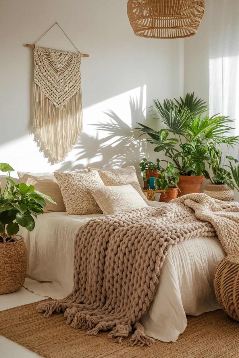 incorporate woven materials creatively