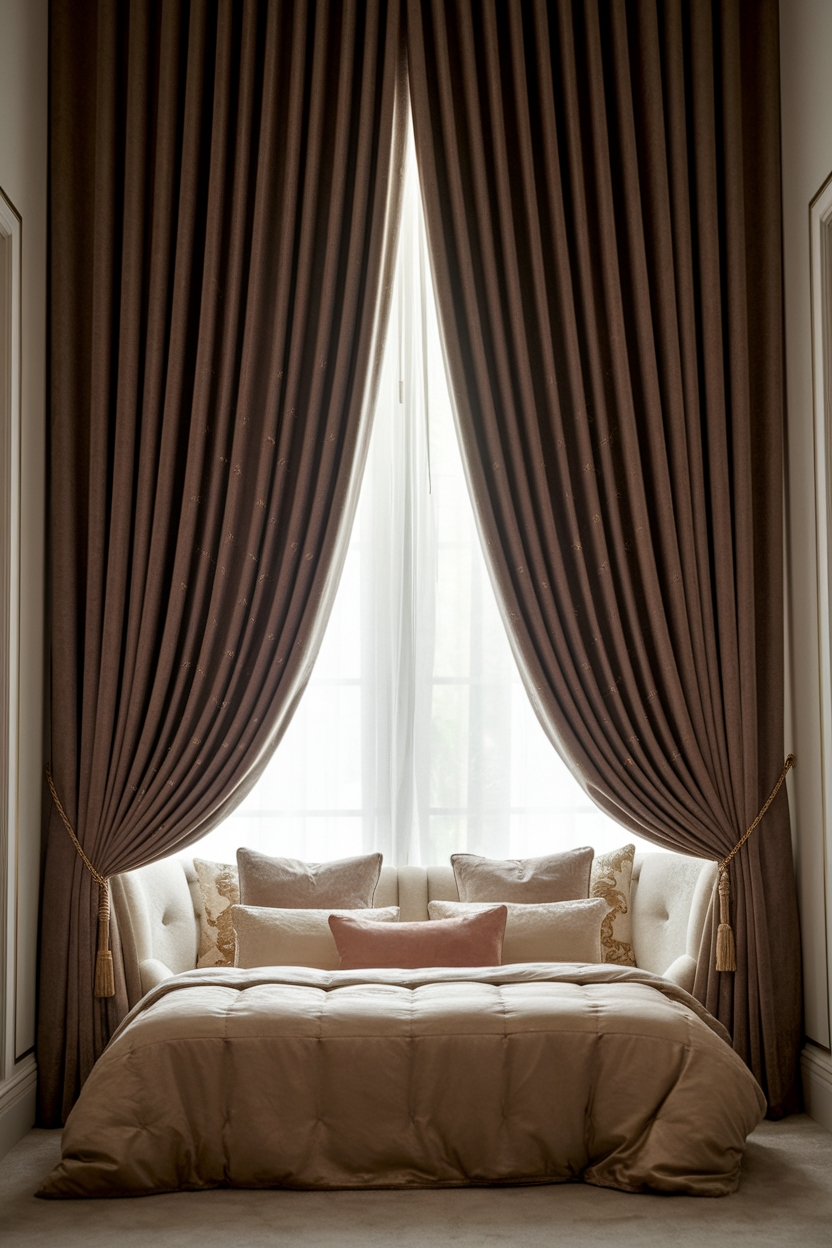 stylish curtain selection process