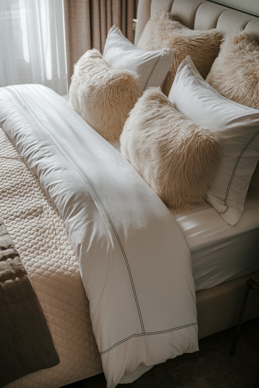 comfortable and luxurious sleep