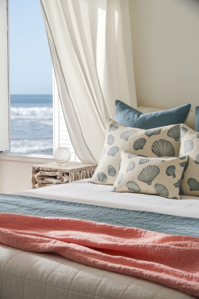 choose seaside inspired linens