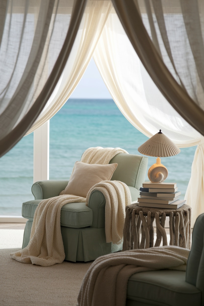 coastal comfort reading retreat