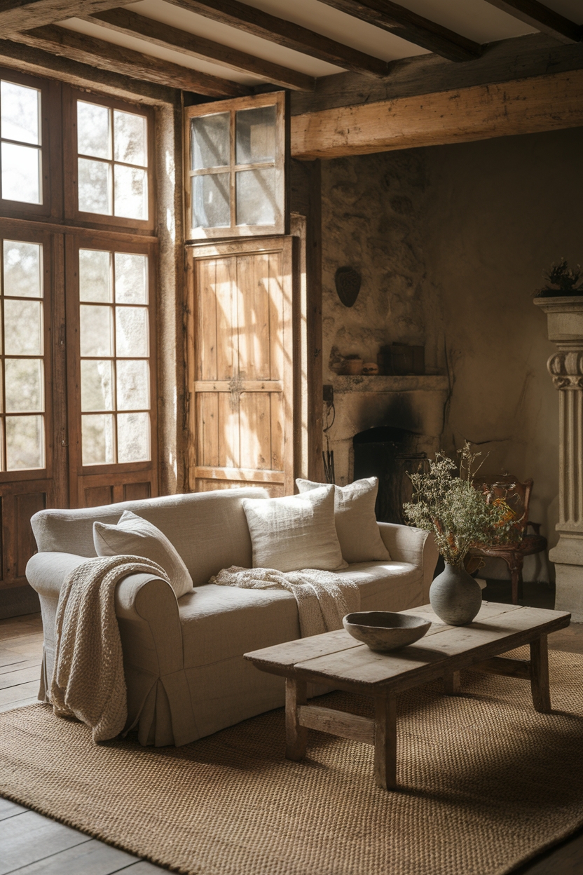 natural materials enhance authenticity