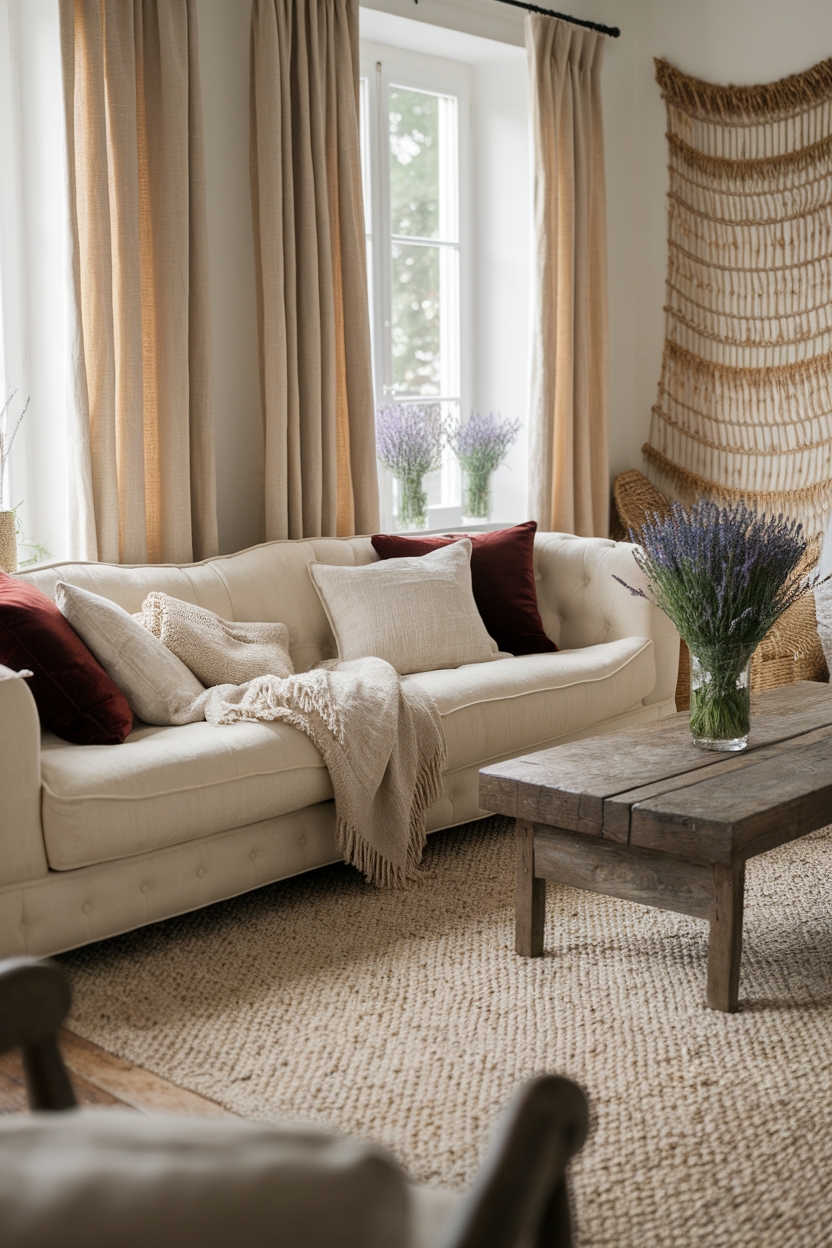 textiles for warmth and texture