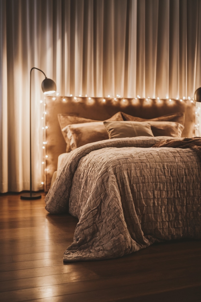 enhance atmosphere with lighting