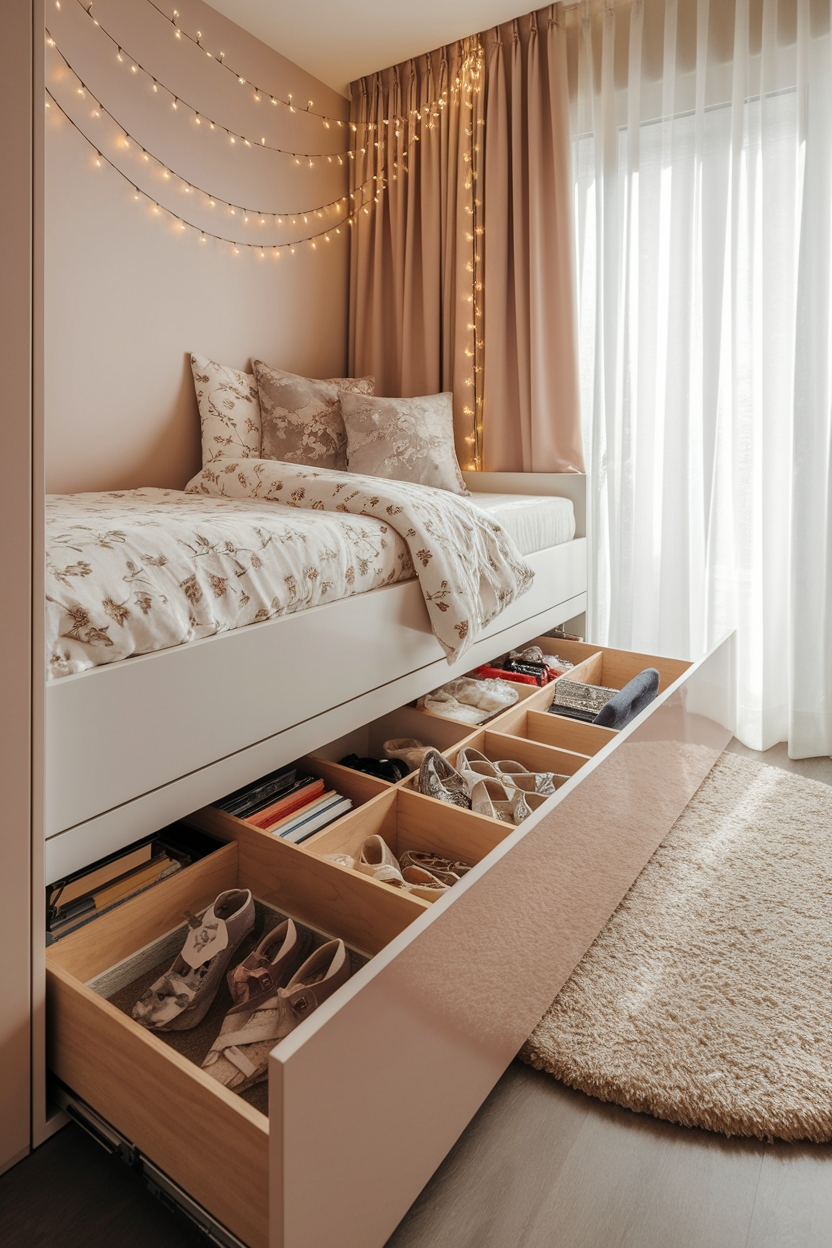 maximize space with storage