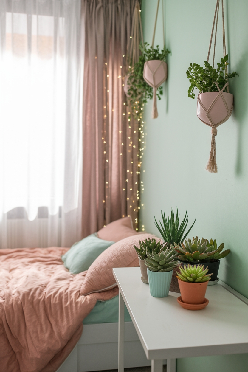 enhance spaces with plants