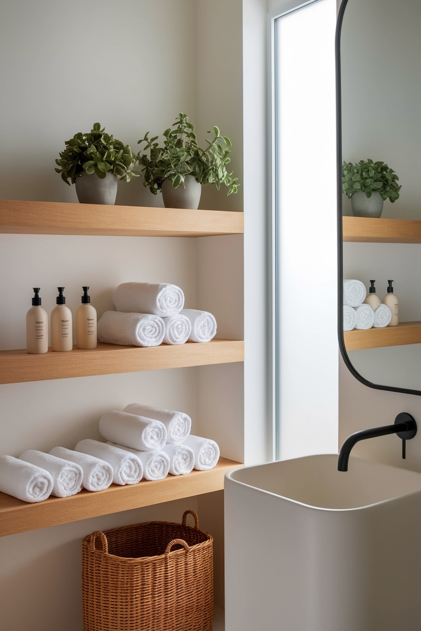 accessible organized open storage