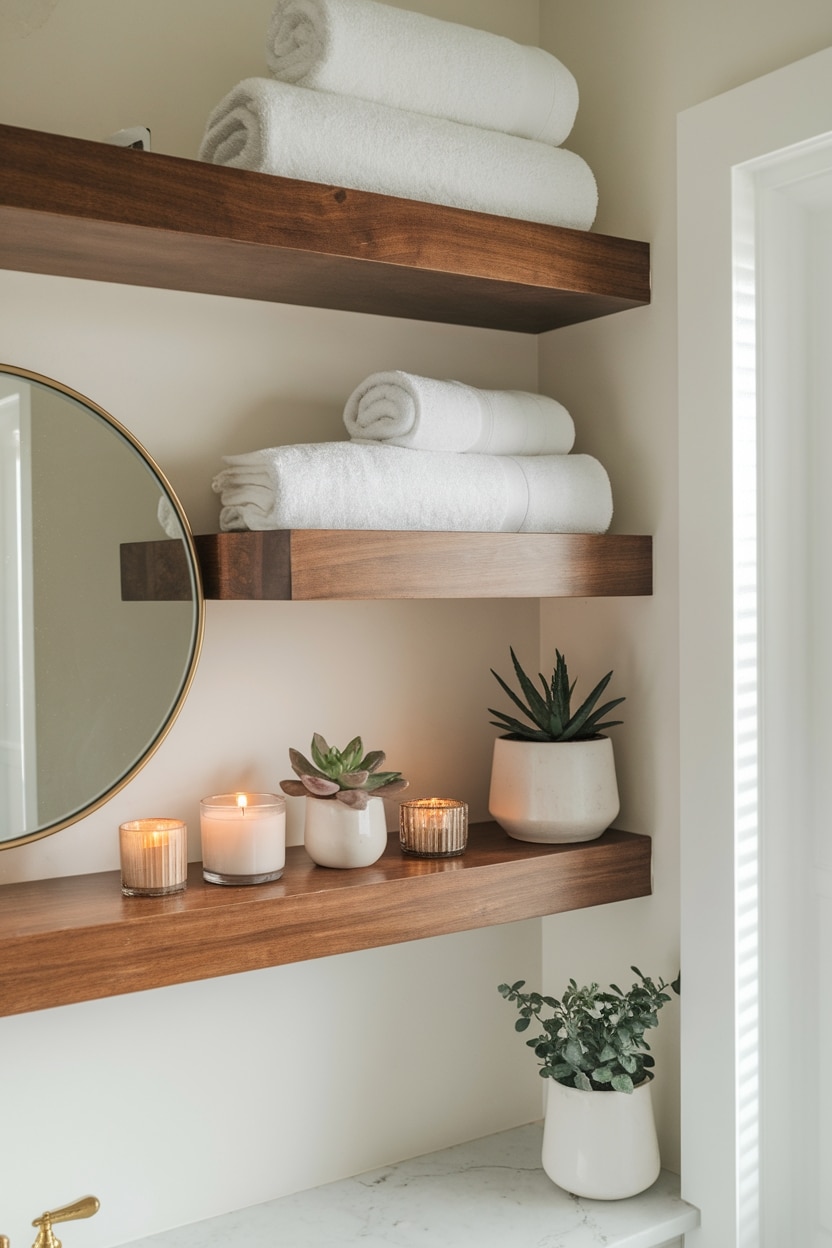 stylish vertical storage solution