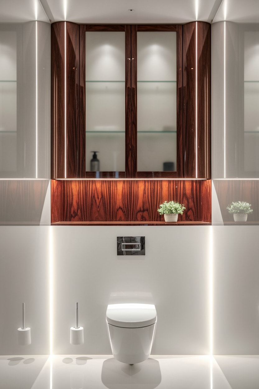 maximize bathroom storage efficiently