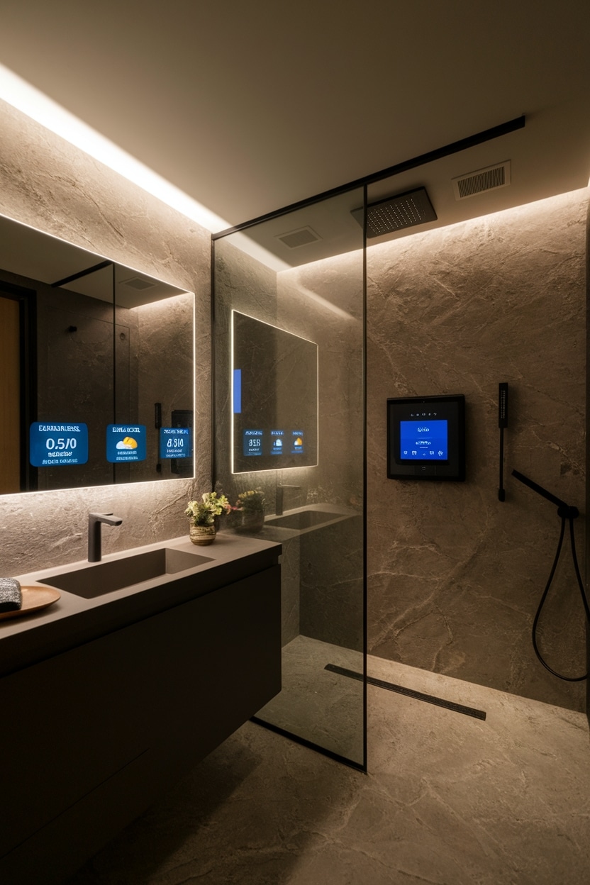 smart technology for bathrooms