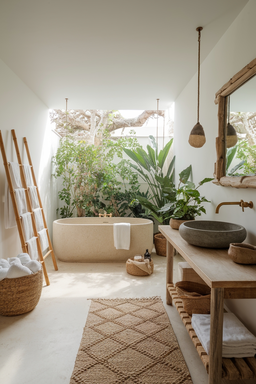 natural materials enhance warmth