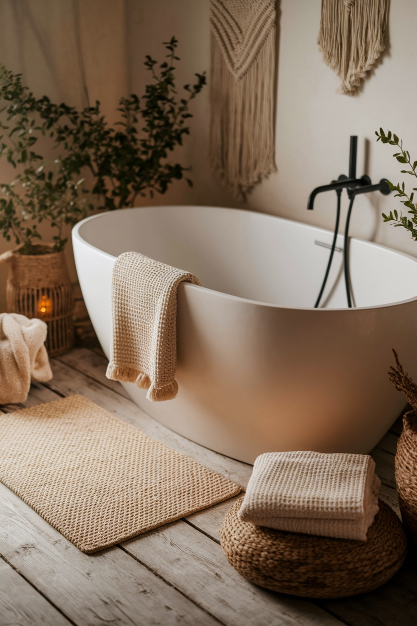 elegant freestanding bathtub oasis