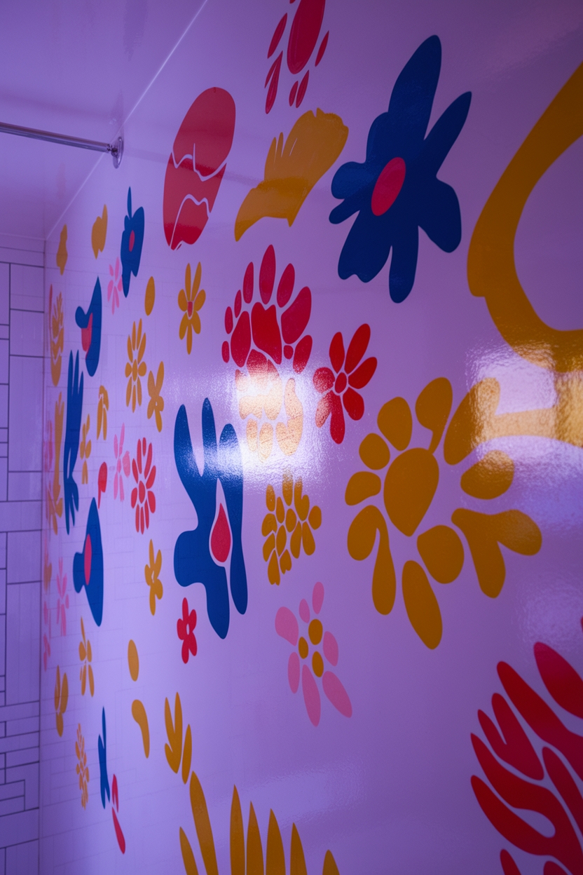 transform bathroom with decals