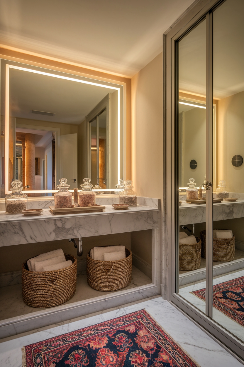 stylish bathroom storage solutions