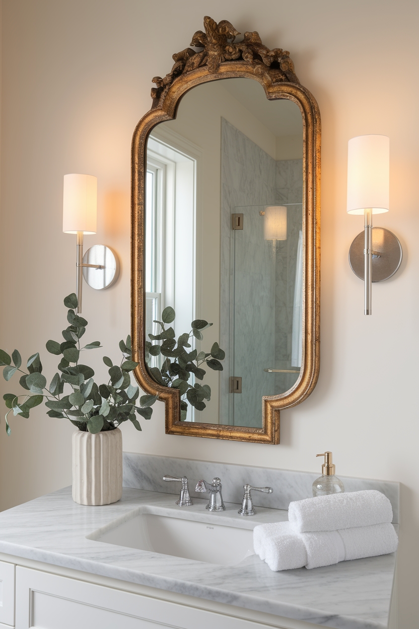 elevate bathroom ambiance stylishly