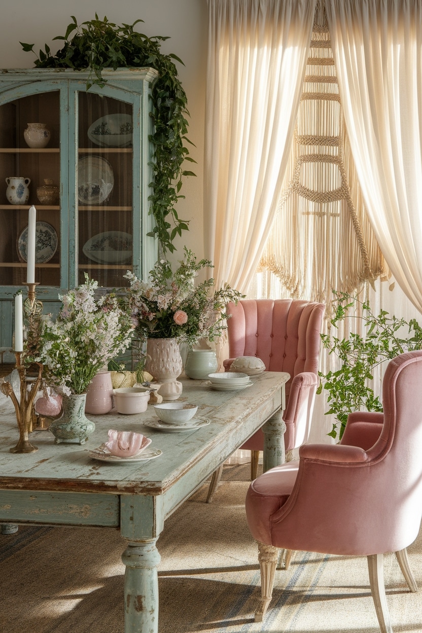 sustainable vintage furniture decor