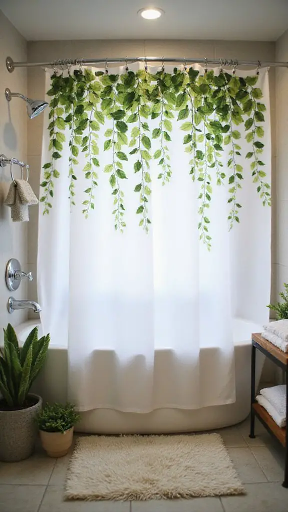 stylish bathroom shower curtains