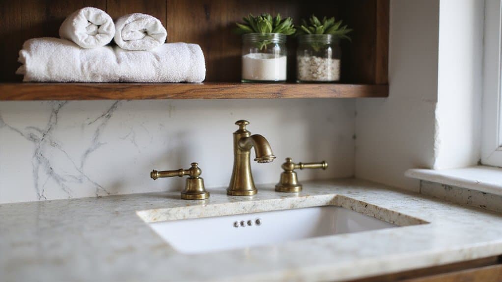 open shelving for style