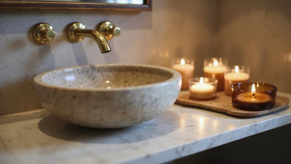 scented candles enhance ambiance