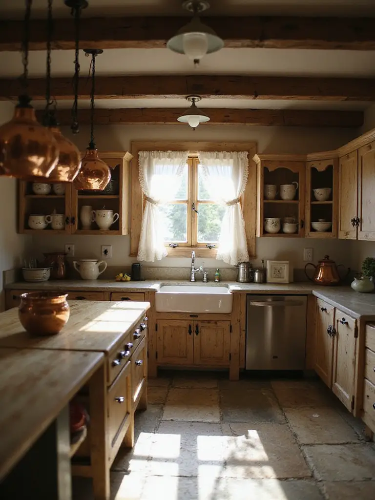 rustic lighting for kitchens