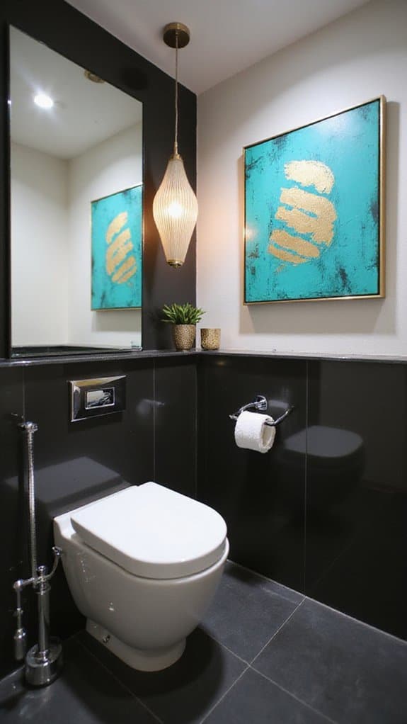 transform bathroom with decor