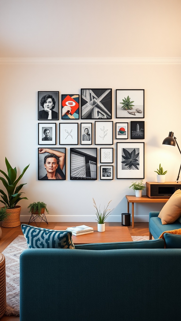 Artistic Gallery Wall: Express Your Imagination