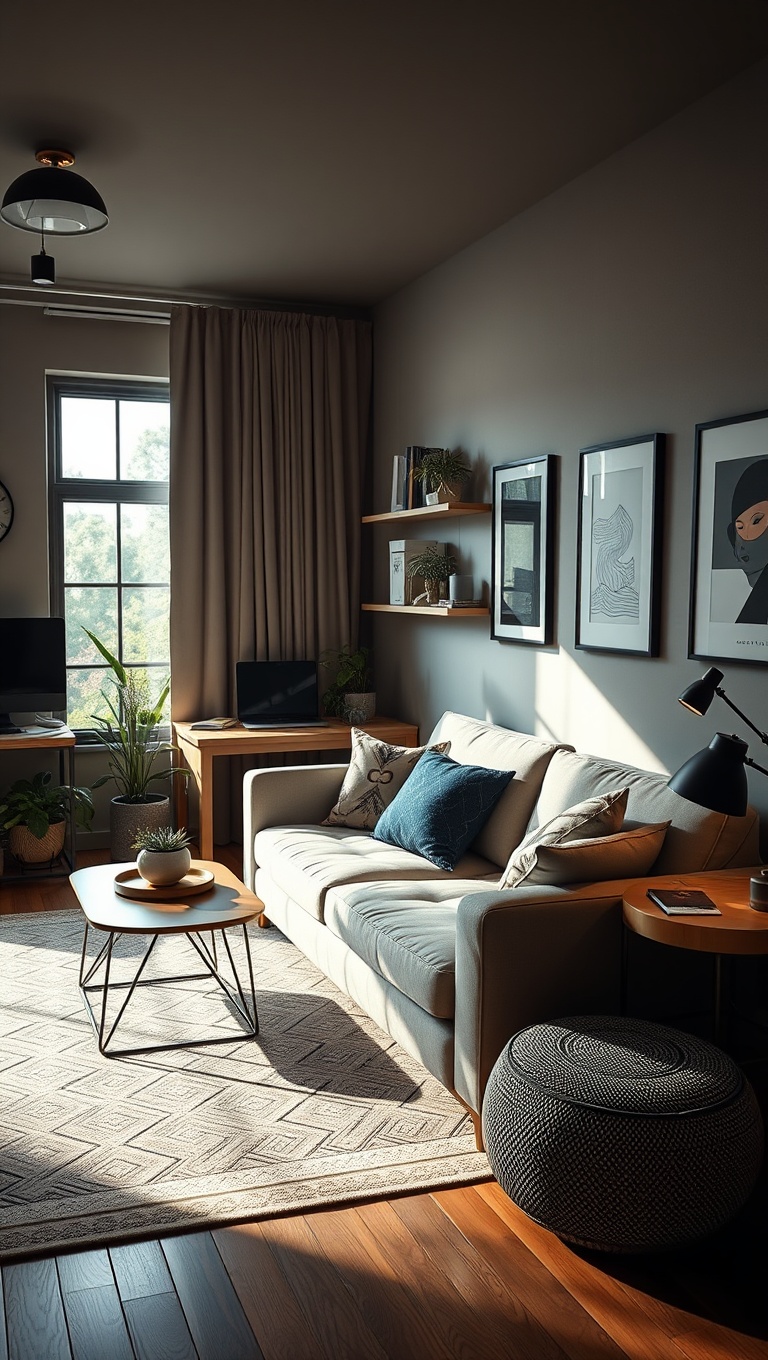 Space-Saving Multi-Functional Furniture