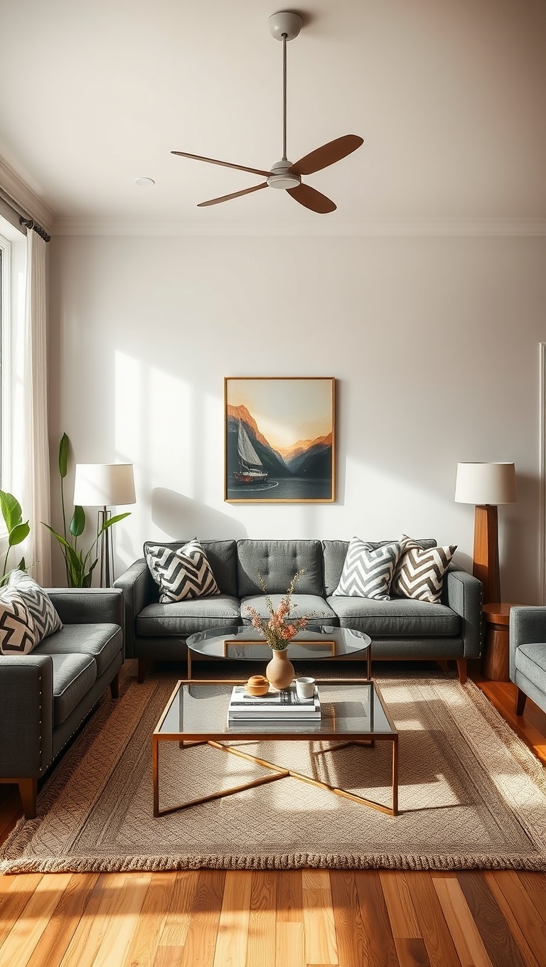 25 Creative Ideas for Budget-Friendly Living Rooms That Wow! - 23. Refresh Your Living Room with Seasonal Decor Rotations