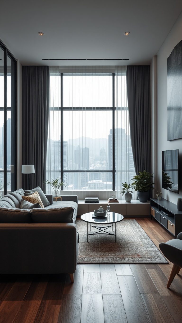 25 High-Tech Living Room Ideas to Elevate Your Space - 5. Upgrade with a 4K Ultra HD Television